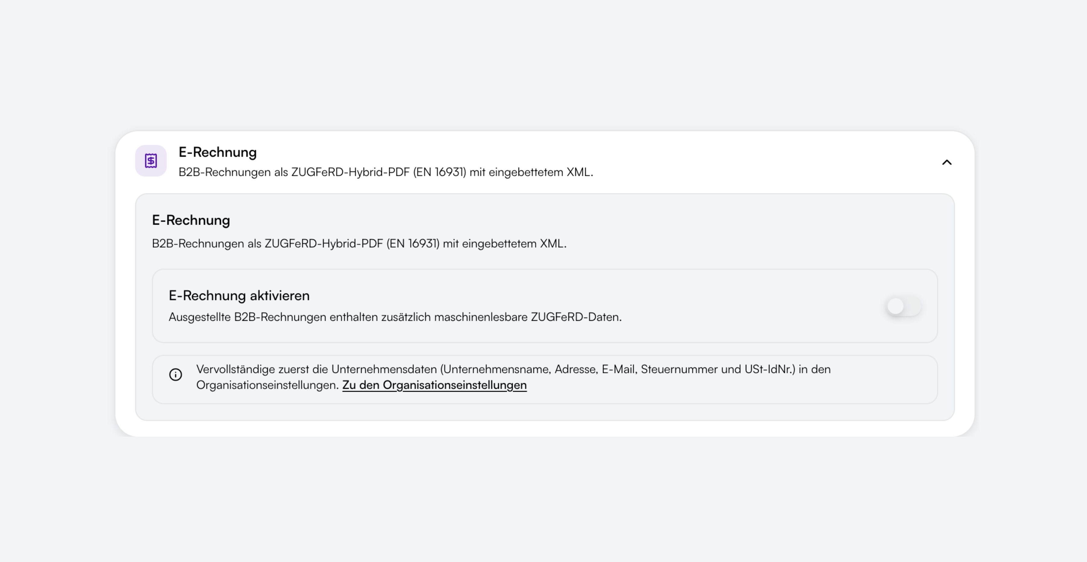 Invoices, e-invoicing and GoBD